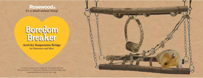 Rosewood Boredom Breaker Hamster Suspension Bridge