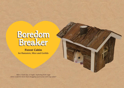 Rosewood Forest Cabin Hamster House