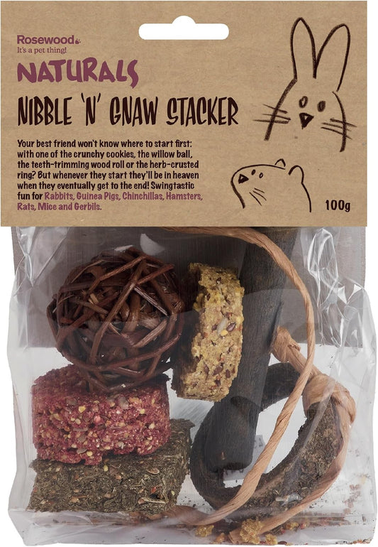 Rosewood Nibble 'N' Gnaw Stacker 100g