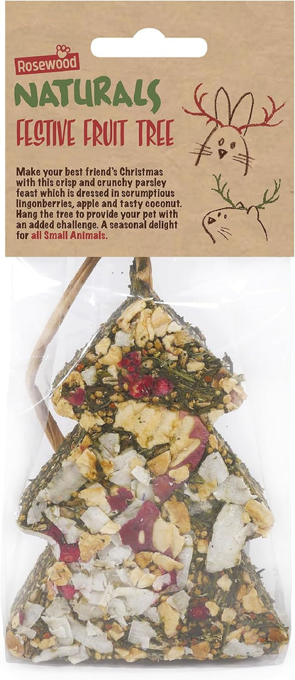 Rosewood Festive Fruit Tree Small Animal Treat