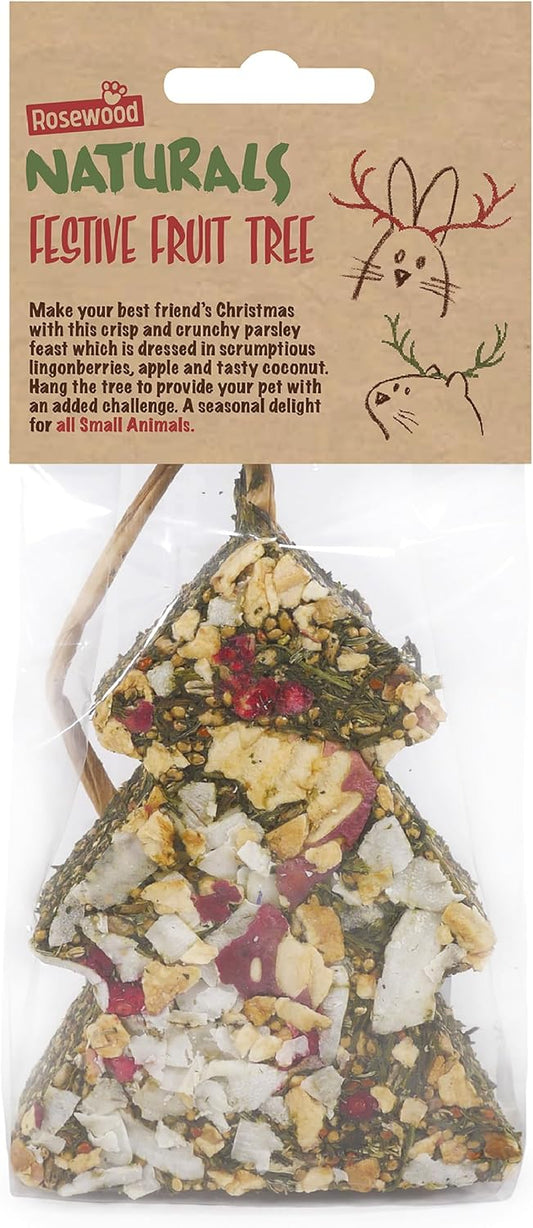 Rosewood Festive Fruit Tree Small Animal Treat