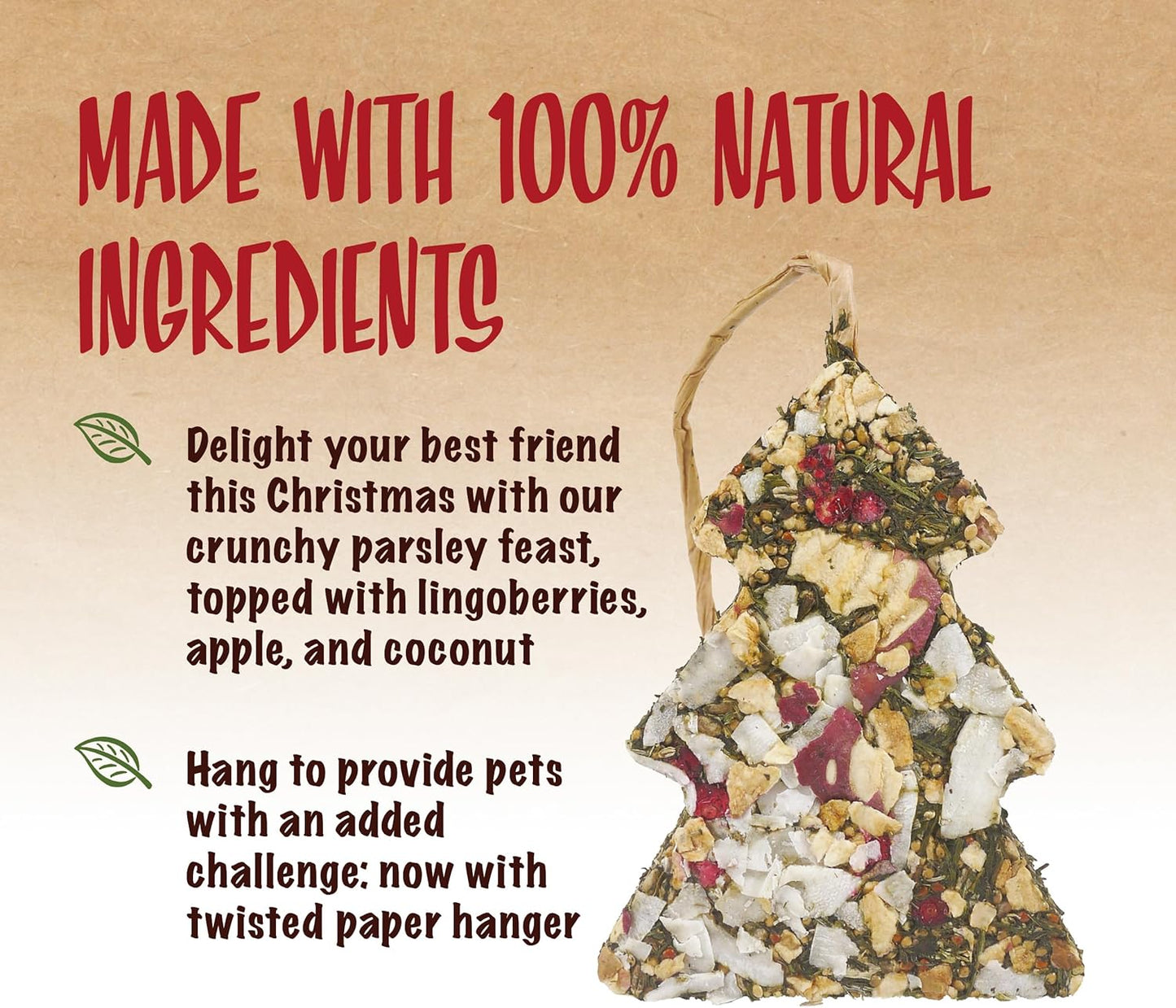 Rosewood Festive Fruit Tree Small Animal Treat