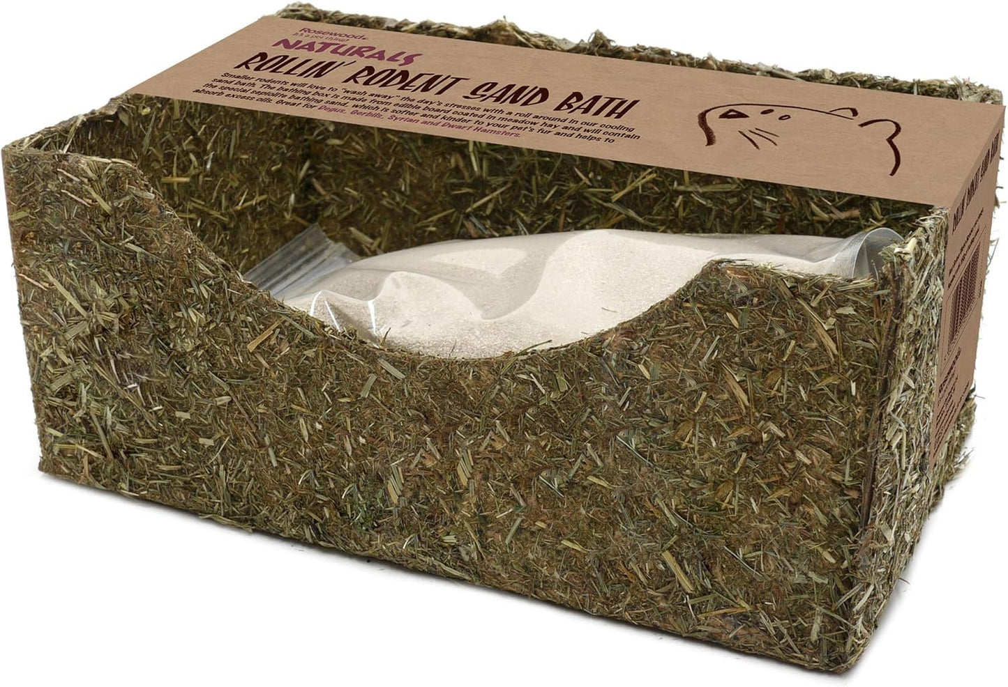Rosewood Naturals Rollin Rodent Sand Bath