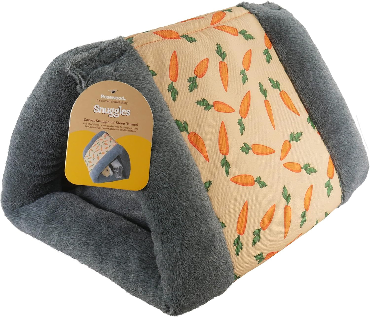 Rosewood Carrot Snuggle & Sleep Carrot Tunnel