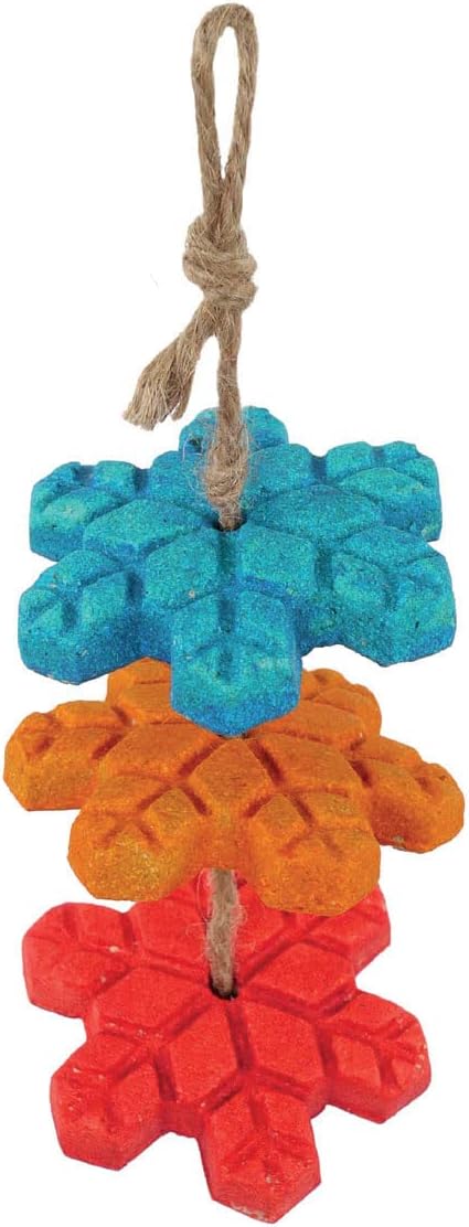 Rosewood Cupid & Comet Fiesta Snowflakes 3pc
