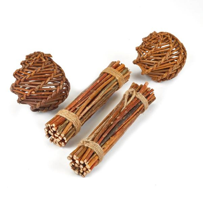 Rosewood Naturals Wonderful Willow Value Pack For Small Animals & Birds