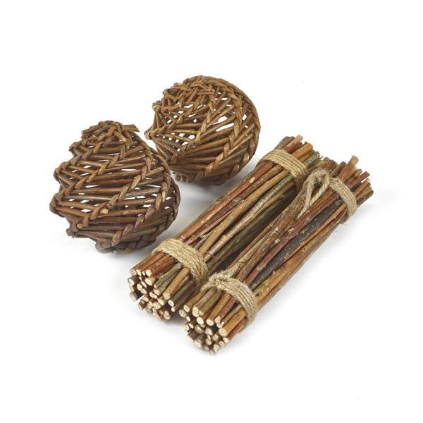 Rosewood Naturals Wonderful Willow Value Pack For Small Animals & Birds