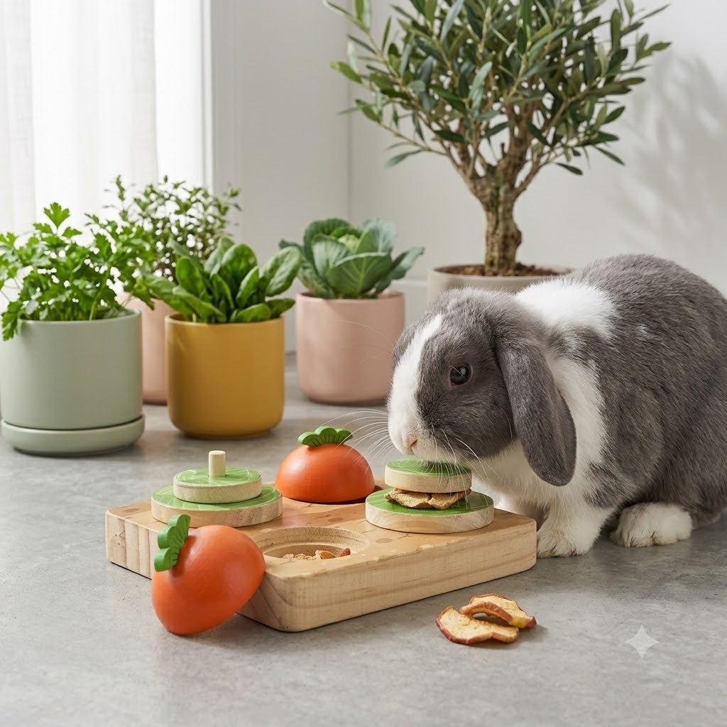 Boredom Breaker Veg Patch Treat 'n' Toy Puzzle