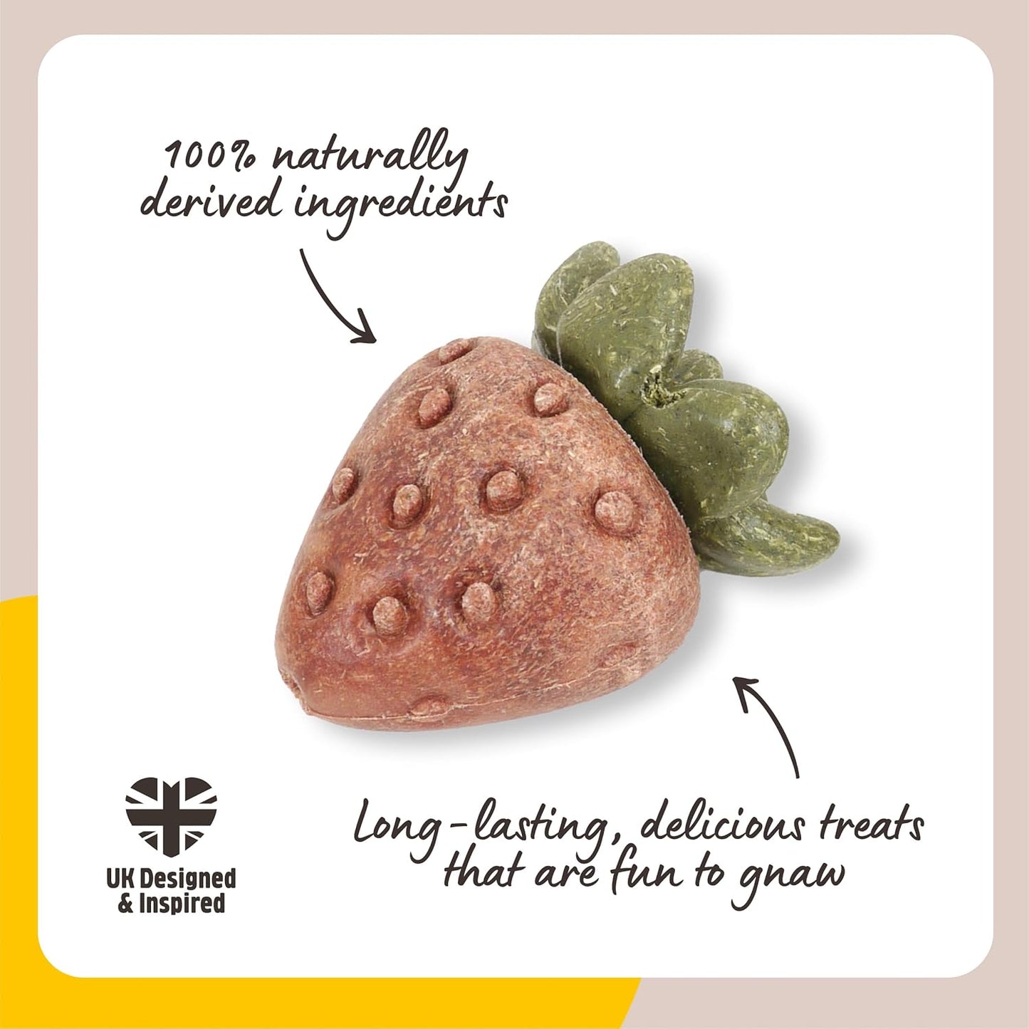 Rosewood Veggie Burst Scrummy Strawberrys 6 Pieces