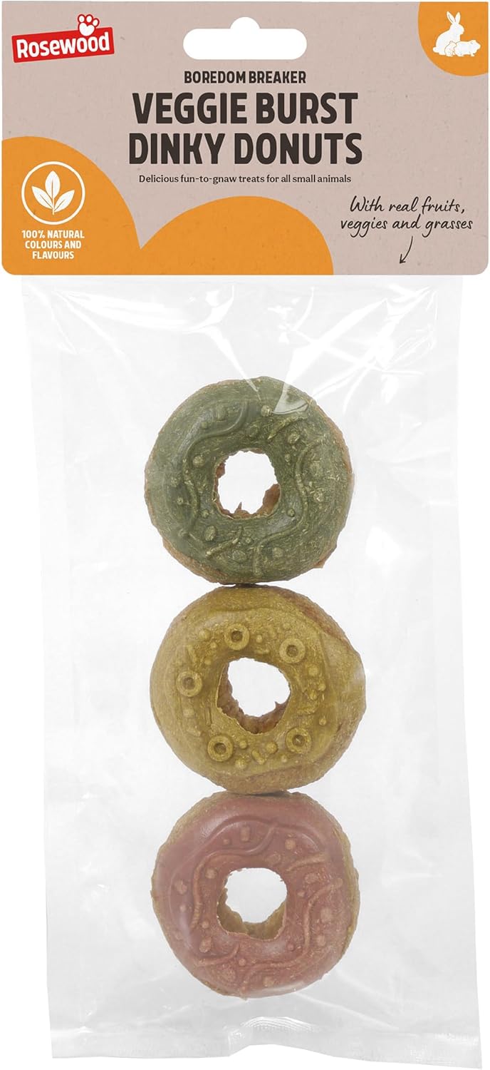 Rosewood Veggie Burst Dinky Donuts 3pcs