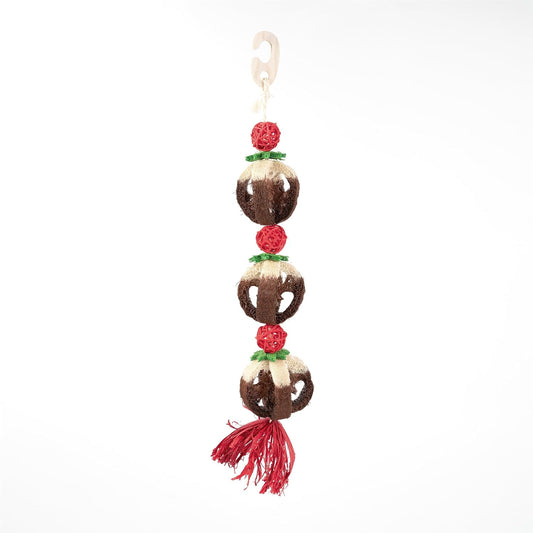 Rosewood Cupid & Comet Loofa Pudding Garland
