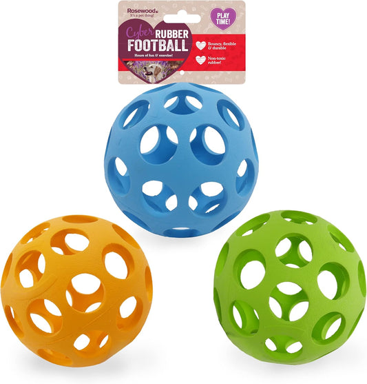 Rosewood Cyber Rubber Latice Football