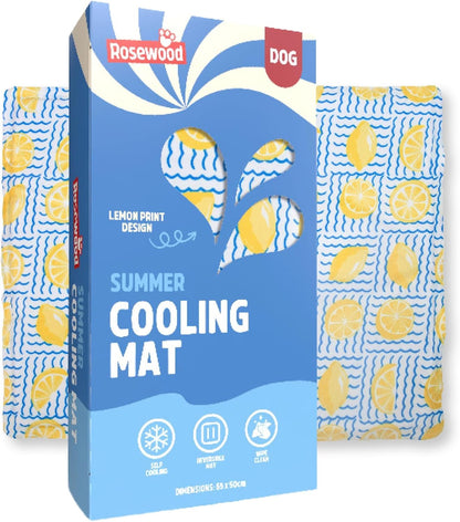 Rosewood Lemon Cooling Mat For Dogs 65 x 50cm
