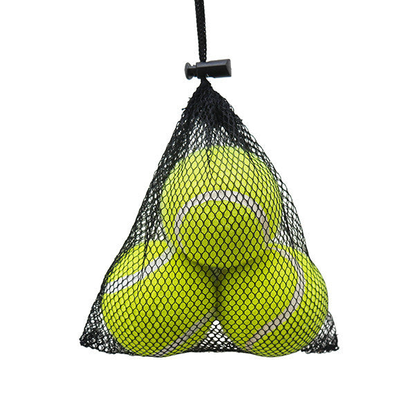 Rosewood Squeaky Dog Tennis Balls Net Of 3