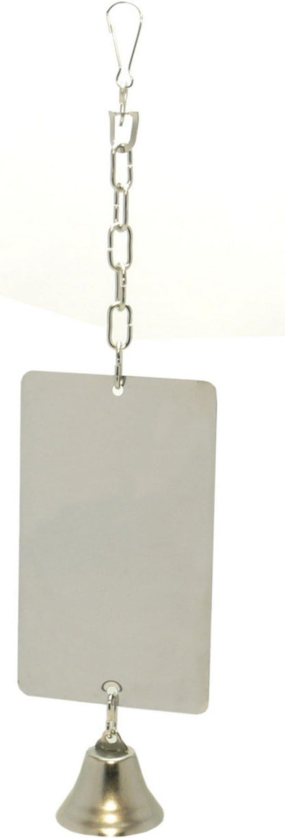 Rosewood Giant Mirror With Bell