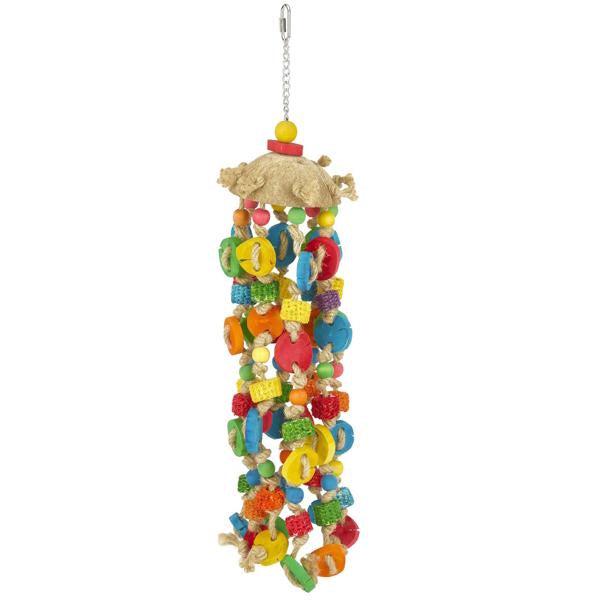 Boredom Breaker Java Disc Octopus Bird Toy