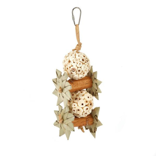 Boredom Breaker Sola Stacker Natural Bird Toy