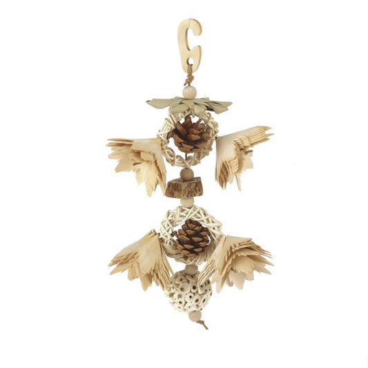 Boredom Breaker Flowers 'n' Fun Medley Natural Bird Toy