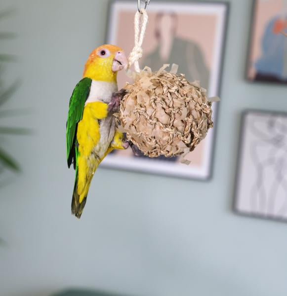 Rosewood Naturals Super Shredding Ball Bird Toy