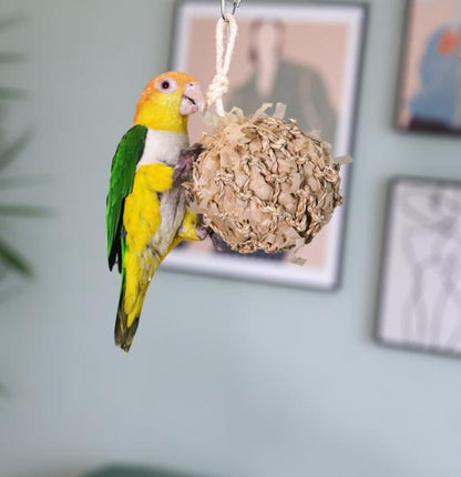 Rosewood Naturals Super Shredding Ball Bird Toy