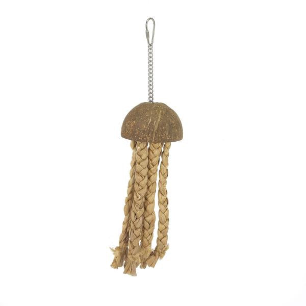 Rosewood Naturals Woven Jellyfish Bird Toy