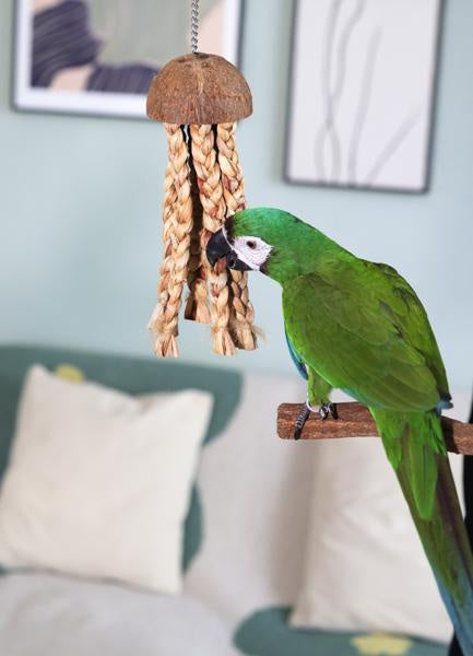 Rosewood Naturals Woven Jellyfish Bird Toy