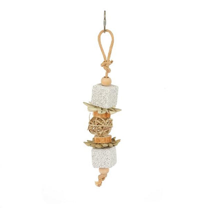 Rosewood Naturals Lava Stone Stacker Bird Toy