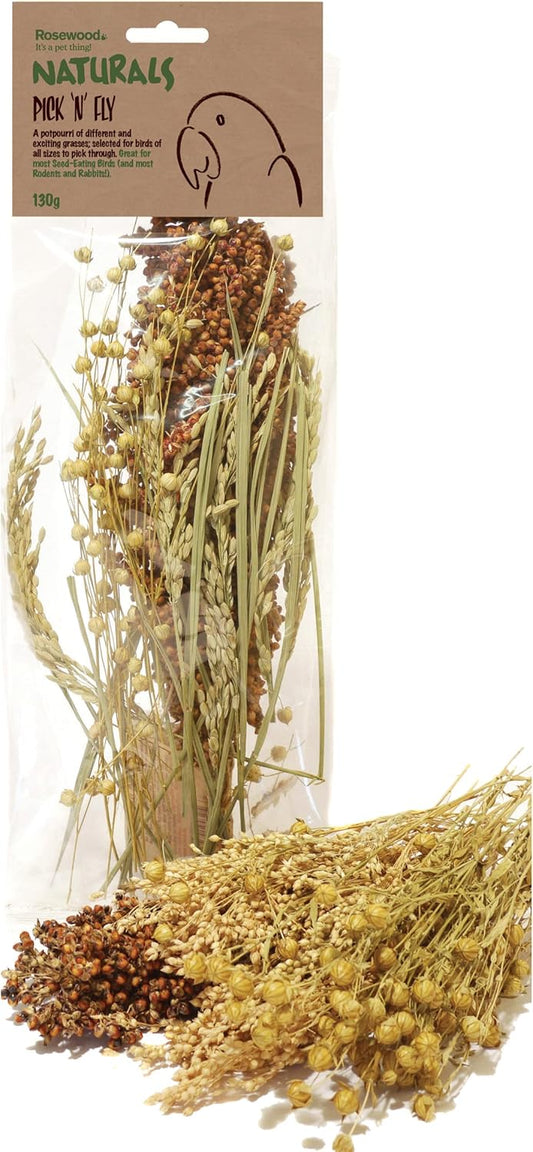 Rosewood Naturals Pick N Fly Bird Treat