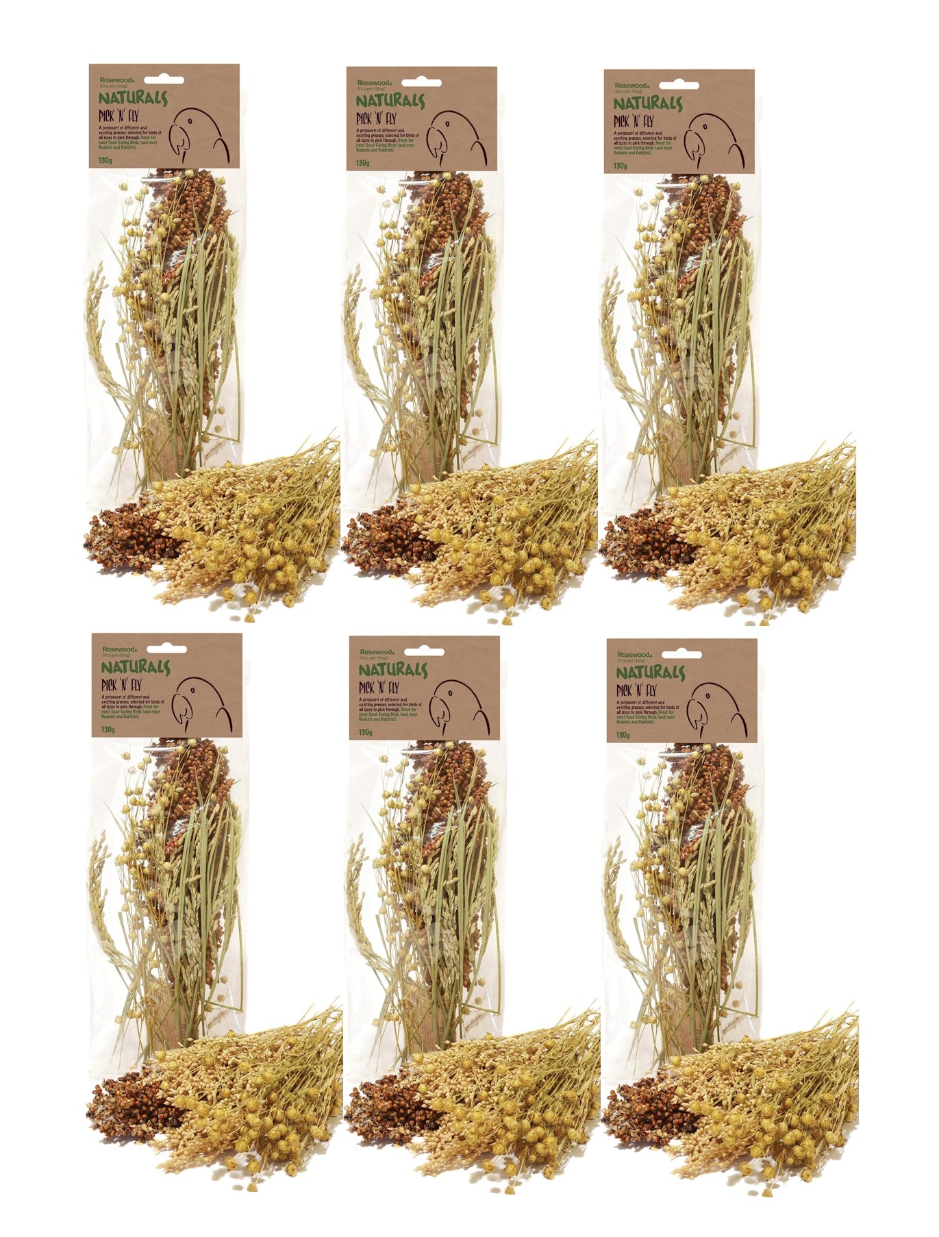 Rosewood Naturals Pick N Fly Bird Treat