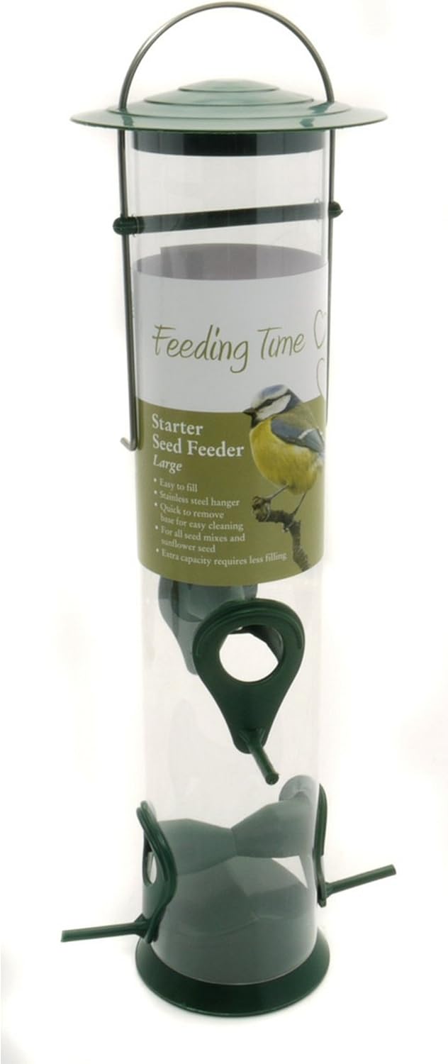 Rosewood Starter Wild Bird Seed Feeder Large