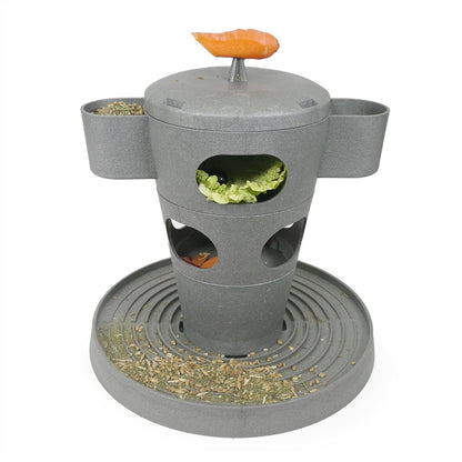 Rosewood Recycled Treat & Feed Multi Tower For Chickens
