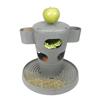 Rosewood Recycled Treat & Feed Multi Tower For Chickens