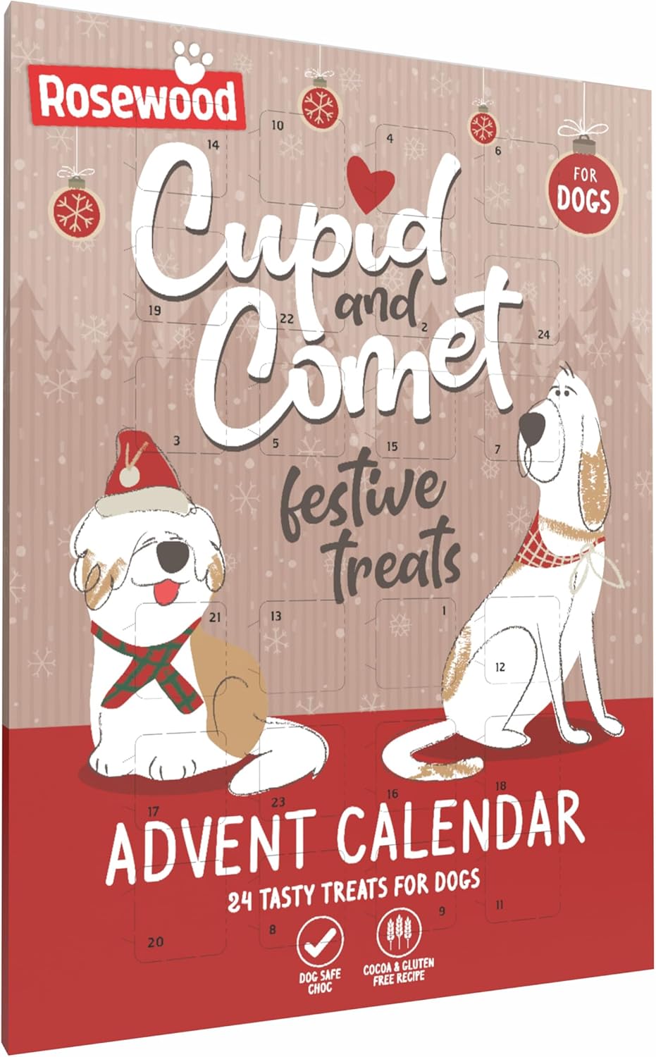 Cupid & Comet Dog Advent Calendar 70g