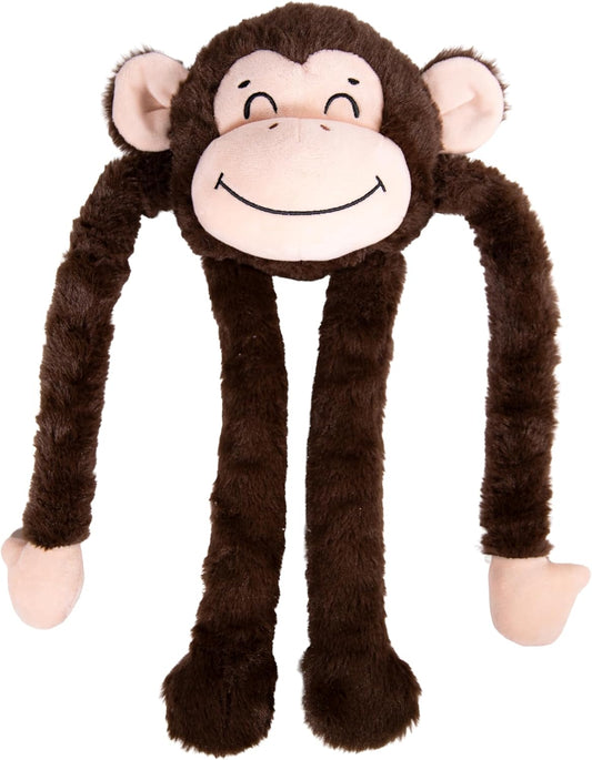 Rosewood Stretch Folk Margo Monkey Soft Dog Toy