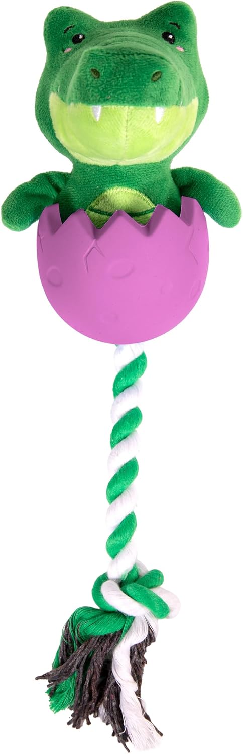 Rosewood 3 In 1 Conrad Crocodile Dog Toy