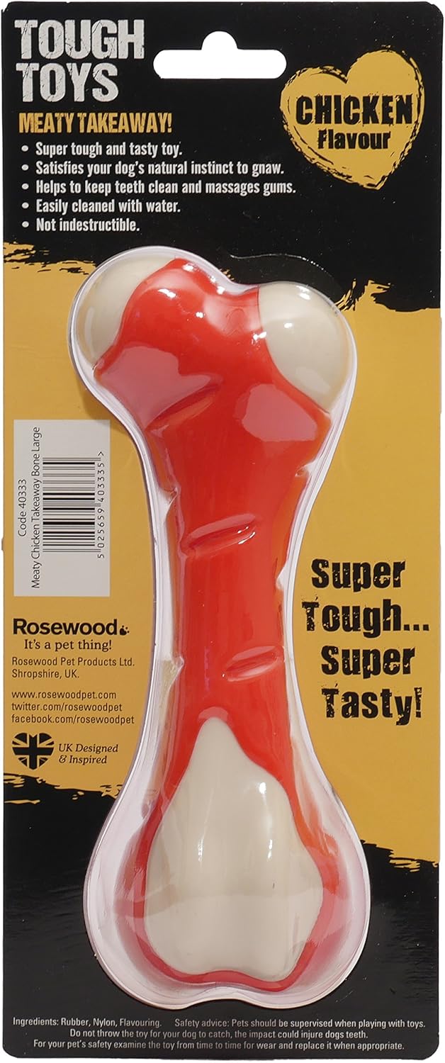 Rosewood Tough Toys Chicken Bone Large