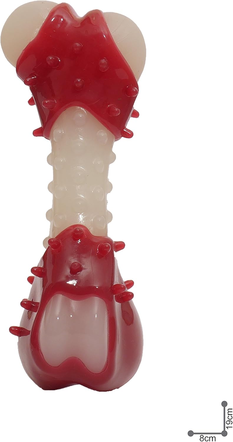 Rosewood Tough Toys Meaty Bacon Takeaway Bone Large