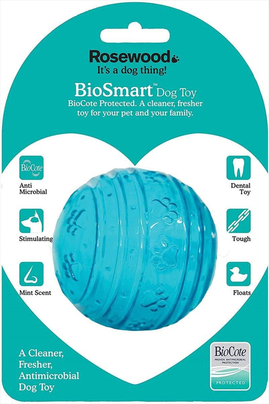 Rosewood Biosafe Puppy Ball Blue