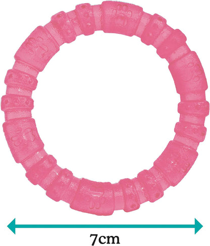 Rosewood Biosafe Puppy Ring Pink