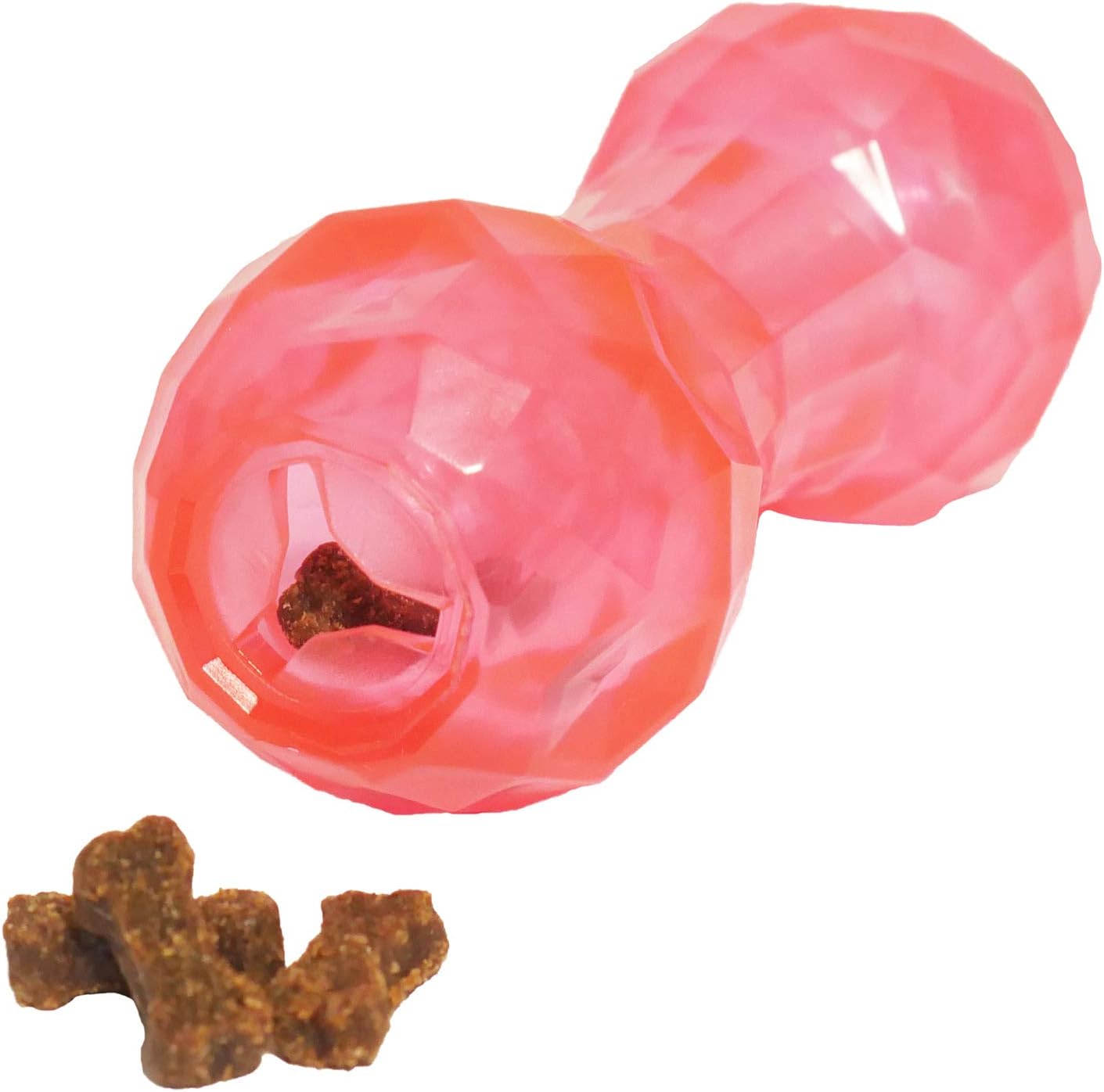 Rosewood Biosafe Puppy Dumbbell Pink