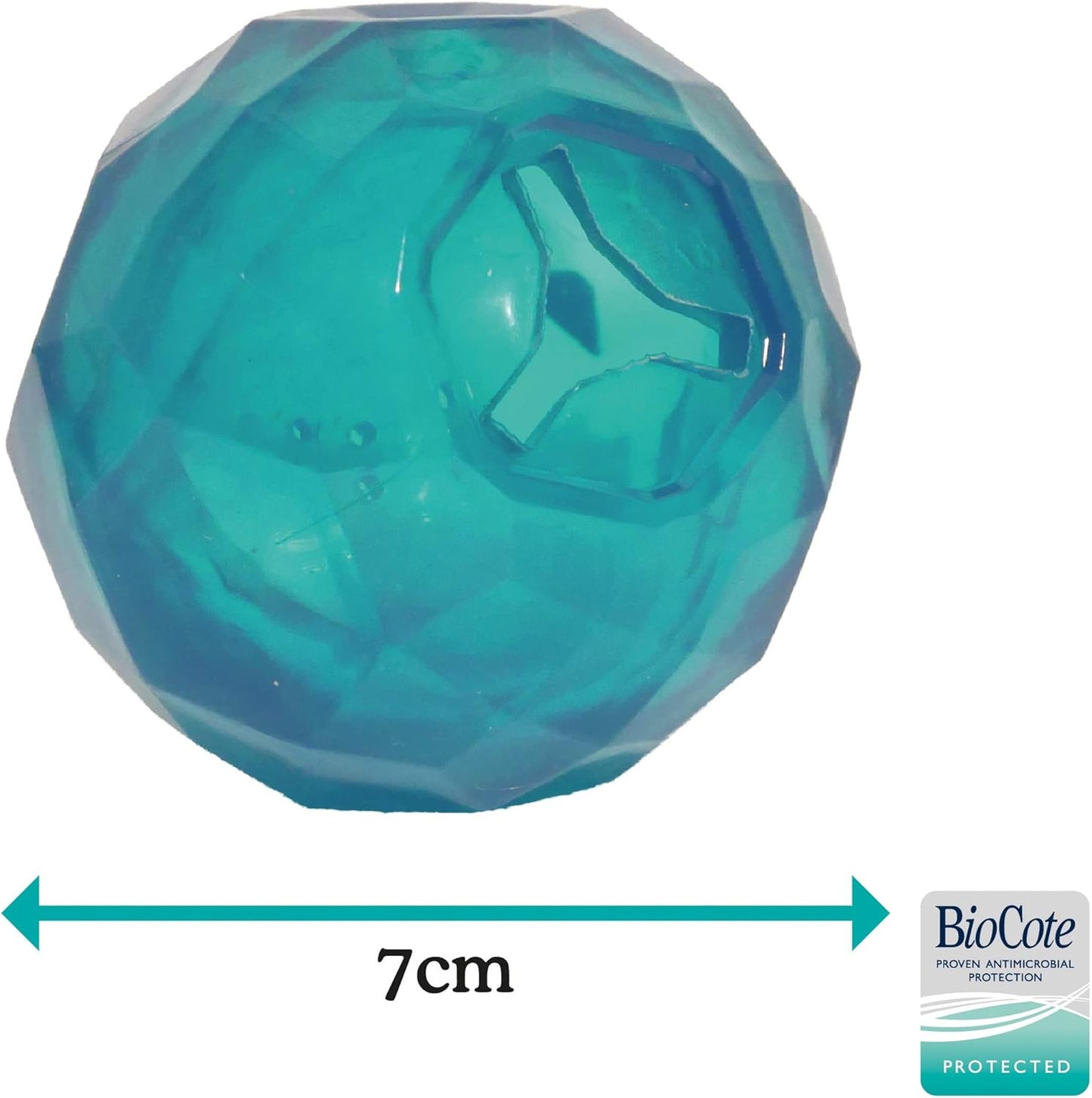 Rosewood Biosafe Puppy Treat Ball Blue