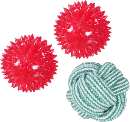 Cupid & Comet Festive Dog Ball Cracker Gift Set