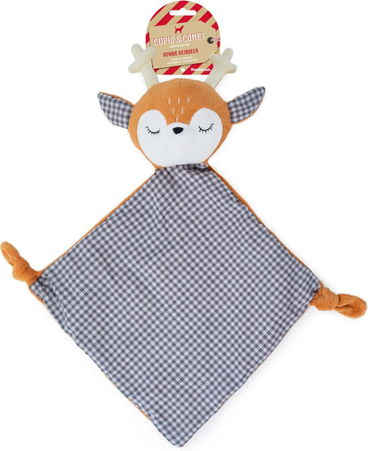 Rosewood Ronnie Reindeer Christmas Blanket 47 x 52cm