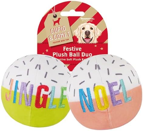 Rosewood Festive Plush Ball Duo 2pc