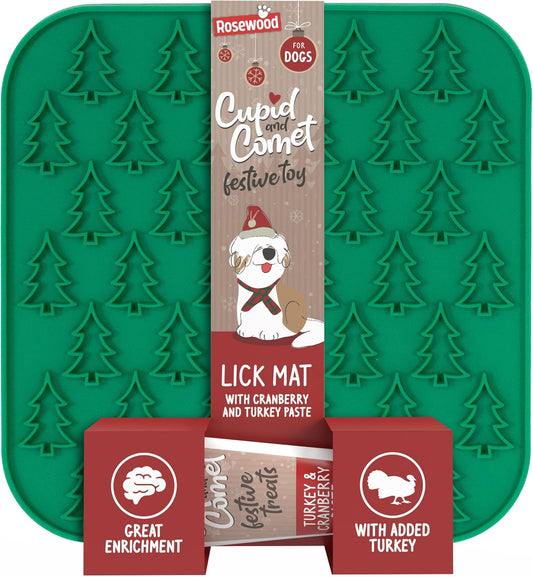 Rosewood Christmas Lickmat With Turkey & Cranberry Paste 75g