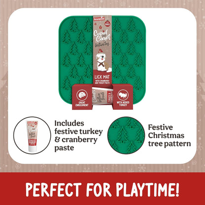 Rosewood Christmas Lickmat With Turkey & Cranberry Paste 75g