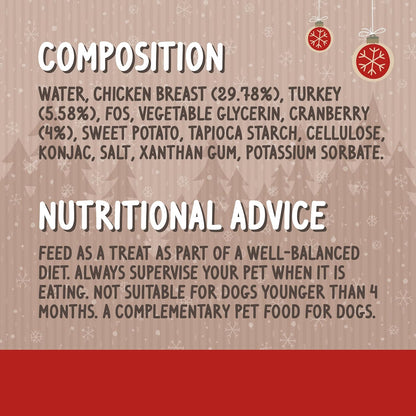 Rosewood Christmas Lickmat With Turkey & Cranberry Paste 75g
