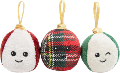 Cupid & Comet Festive Bauble Trio Catnip Toys