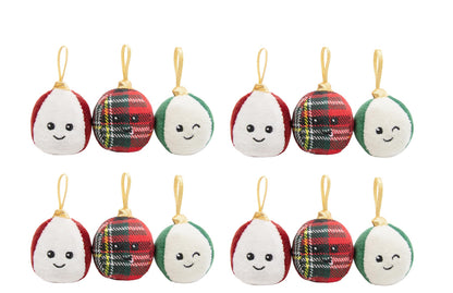 Cupid & Comet Festive Bauble Trio Catnip Toys