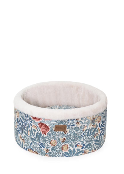 Morris & Co Bower Print Round Pet Bed